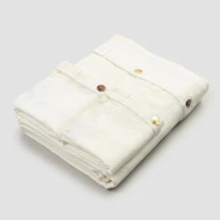 Dubbel Pak Van Zwaar Linnen En Luxe Parelmoeren Knopen - Ottobu