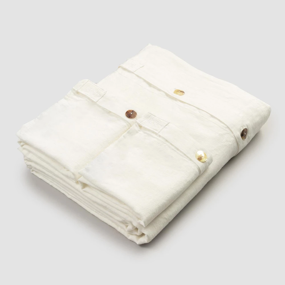 Dubbel Pak Van Zwaar Linnen En Luxe Parelmoeren Knopen - Ottobu 1 Dubbel Pak Van Zwaar Linnen En Luxe Parelmoeren Knopen - Ottobu