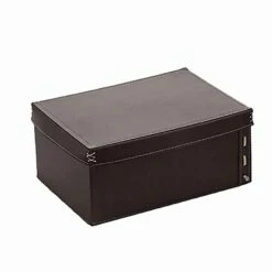 Kantoorartikelen Kleerhanger, Bureaukussen, Papierbak, Houders - Andrea 26 Kantoorartikelen Kleerhanger, Bureaukussen, Papierbak, Houders - Andrea -Slide Shop composizione da ufficio di moderno design in cuoio made in italy andrea 21