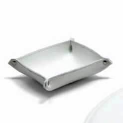 Kantooraccessoires In Modern Geregenereerd Leer Made In Italy - Meduna -Slide Shop composizione da ufficio in cuoio rigenerato moderna made in italy meduna 9