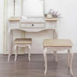 Samenstelling Van 3 Klassieke Houten Salontafels Homemotion - Classic -Slide Shop composizione di 3 tavolini di design classico in legno homemotion classico 3