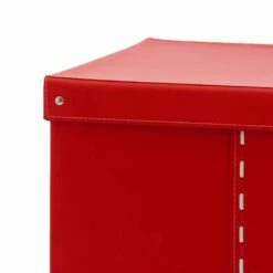 Moderne Opbergdoos In Geregenereerd Leer Made In Italy - Gabry -Slide Shop contenitore portaoggetti moderno in cuoio rigenerato made in italy gabry 17