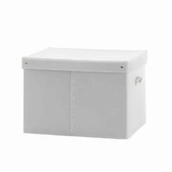 Moderne Opbergdoos In Geregenereerd Leer Made In Italy - Gabry -Slide Shop contenitore portaoggetti moderno in cuoio rigenerato made in italy gabry 2