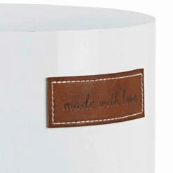 Paar Moderne Paraplubak Van Staal En Kunstleer Homemotion - Umbro -Slide Shop coppia di portaombrelli moderni in acciaio e similpelle homemotion umbro 2