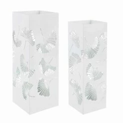 Paar Moderne Paraplubak Van Homemotion Geschilderd Staal - Rain