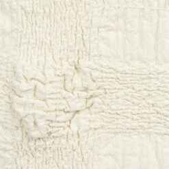 Dubbele Katoenen Sprei Met Elastisch Borduursel En Boord Met Ruche - Trimuno -Slide Shop copriletto cotone matrimoniale con ricamo elasticato e bordo con balza trimuno 3