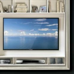 Plafondmontageplaathouder Frame Handgemaakt In Italië Mirko -Slide Shop cornice portaplasma da parete legno fatta a mano made in italy mirko 4