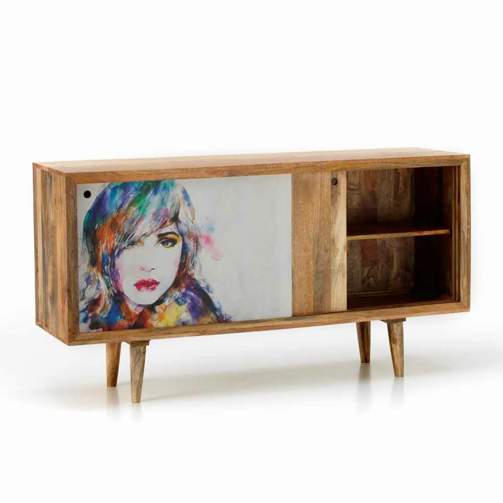 Dressoir Met Twee Schuifdeuren In Mangoboom, Cepagatti 10 Dressoir Met Twee Schuifdeuren In Mangoboom, Cepagatti - Afbeelding 10