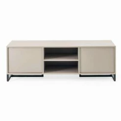 Modern Laag Dressoir In Mdf En Metaal Made In Italy - Rohan