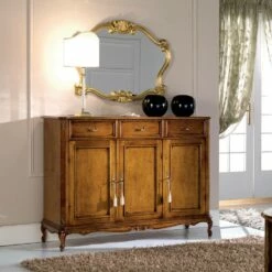 Klassiek Dressoir In Luxe Bassano Walnoothout Gemaakt In Italië - Richard 7 Klassiek Dressoir In Luxe Bassano Walnoothout Gemaakt In Italië - Richard -Slide Shop credenza classica in legno noce bassano di lusso made in italy richard 3