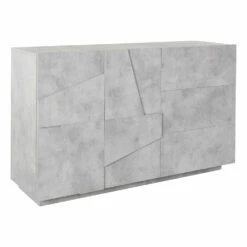 Dressoir Voor Binnen Met 2 Deuren En 3 Lades Made In Italy - Naditza