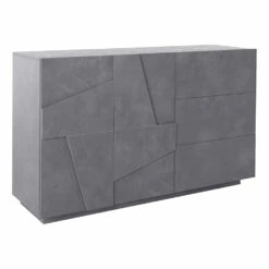 Dressoir Voor Binnen Met 2 Deuren En 3 Lades Made In Italy - Naditza -Slide Shop credenza da interno con 2 ante e 3 cassetti made in italy naditza 5