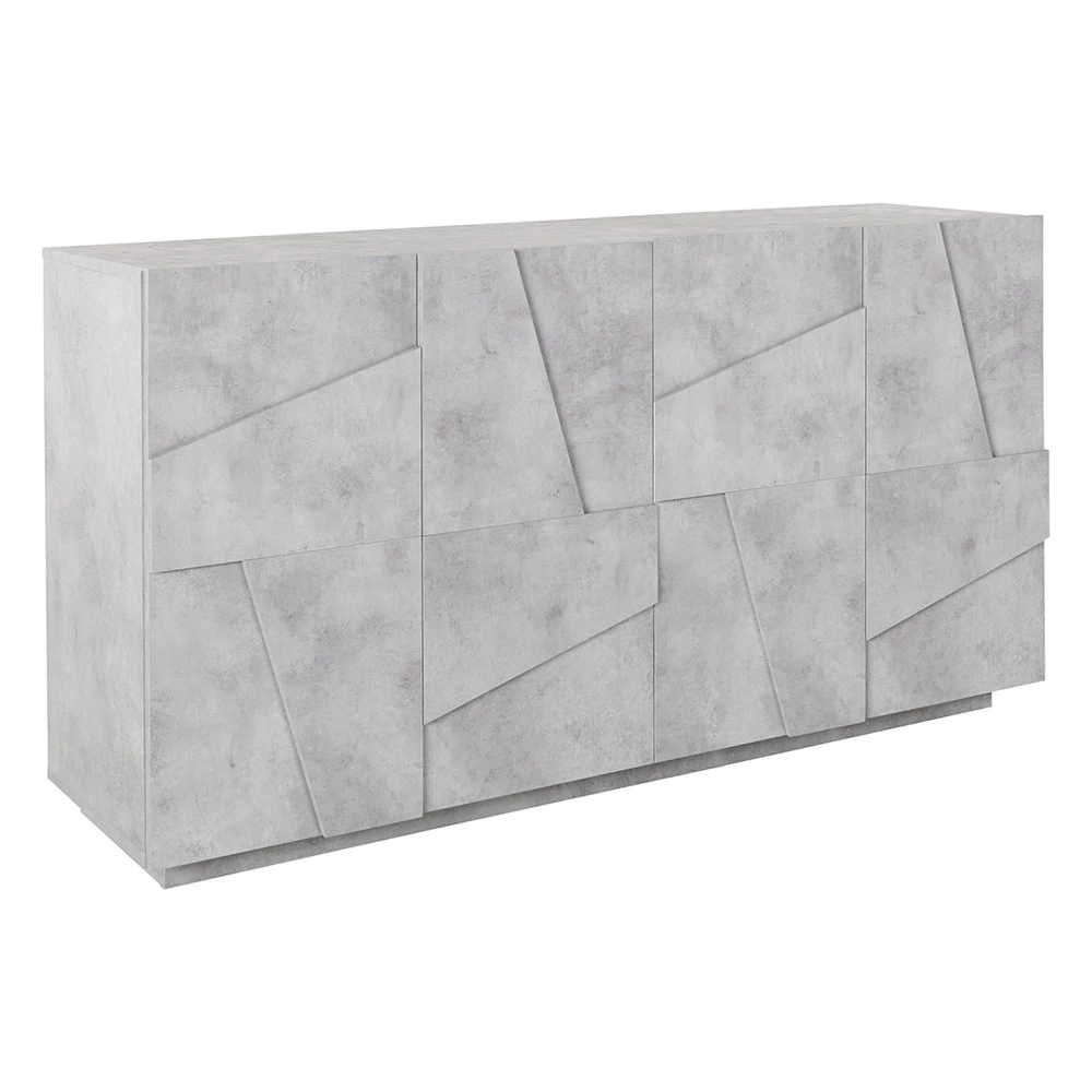 Dressoir Voor Binnen Met 4 Deuren Van Melamine Made In Italy - Naditza 7 Dressoir Voor Binnen Met 4 Deuren Van Melamine Made In Italy - Naditza - Afbeelding 7