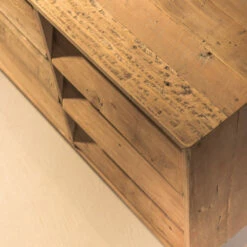 Woonkamerdressoir Met 2 Centrale Deuren En 6 Zijladen - Schuif -Slide Shop credenza da soggiorno con 2 ante centrali e 6 cassetti laterali slide 3