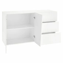 Woonkamer Dressoir Met 2 Deuren En 3 Lades Made In Italy - Popilio -Slide Shop credenza da soggiorno con 2 ante e 3 cassetti made in italy popilio 10