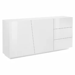 Woonkamer Dressoir Met 2 Deuren En 3 Lades Made In Italy - Popilio -Slide Shop credenza da soggiorno con 2 ante e 3 cassetti made in italy popilio 6