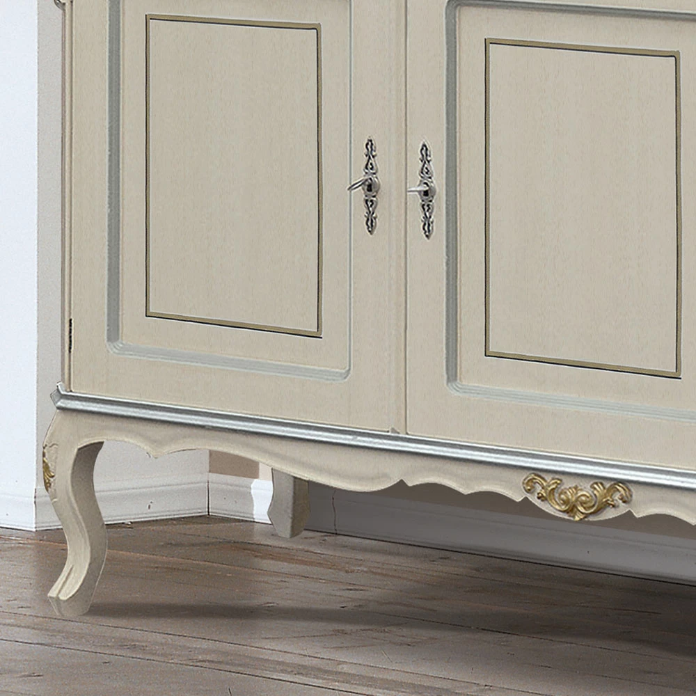 Luxe Houten Dressoir Met Deuren En Laden Made In Italy - Cheverny 8 Luxe Houten Dressoir Met Deuren En Laden Made In Italy - Cheverny - Afbeelding 8