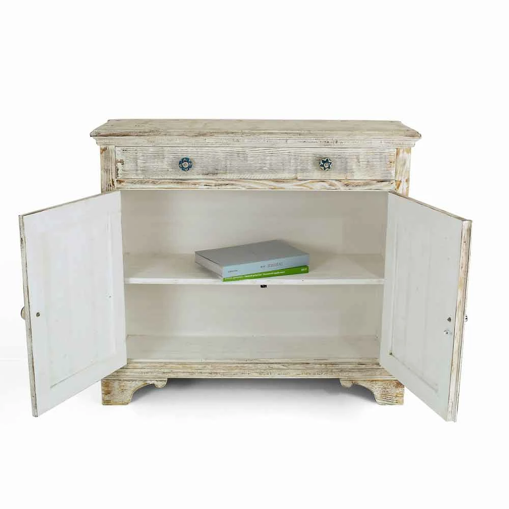 Massief Sparrenhouten Dressoir Met Interne Planken Made In Italy - Pierrot 3 Massief Sparrenhouten Dressoir Met Interne Planken Made In Italy - Pierrot - Afbeelding 3