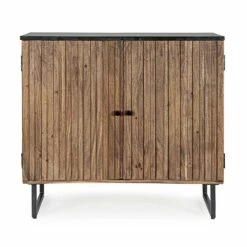 Dressoir In Acaciahout En Marmeren Blad Van Vintage Design - Syrio 10 Dressoir In Acaciahout En Marmeren Blad Van Vintage Design - Syrio -Slide Shop credenza in legno di acacia e piano in marmo di design vintage syrio 2
