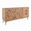 Dressoir In Natuurlijk Hout Met Deuren En Lades Homemotion - Ventador