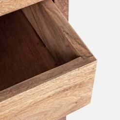 Dressoir In Natuurlijk Hout Met Deuren En Lades Homemotion - Ventador -Slide Shop credenza in legno finitura naturale con ante e cassetti homemotion ventador 12