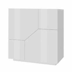 Dressoir In Melaminehout 3 Kamers En 2 Planken Made In Italy - Alyssa 13 Dressoir In Melaminehout 3 Kamers En 2 Planken Made In Italy - Alyssa -Slide Shop credenza in legno nobilitato 3 vani e 2 mensole made in italy alyssa 1