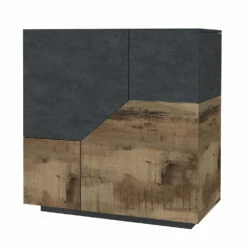 Dressoir In Melaminehout 3 Kamers En 2 Planken Made In Italy - Alyssa 17 Dressoir In Melaminehout 3 Kamers En 2 Planken Made In Italy - Alyssa -Slide Shop credenza in legno nobilitato 3 vani e 2 mensole made in italy alyssa 7