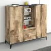 2-deurs Melaminehouten Dressoir Met Laden Made In Italy - Ottavia