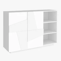 Melamine Dressoir Met 2 Deuren Voor Woonkamer Made In Italy - Naditza 14 Melamine Dressoir Met 2 Deuren Voor Woonkamer Made In Italy - Naditza -Slide Shop credenza in melaminico con 2 ante da soggiorno made in italy naditza 1