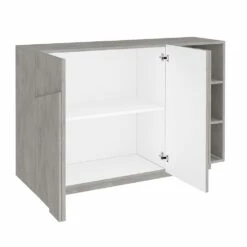 Melamine Dressoir Met 2 Deuren Voor Woonkamer Made In Italy - Naditza 18 Melamine Dressoir Met 2 Deuren Voor Woonkamer Made In Italy - Naditza -Slide Shop credenza in melaminico con 2 ante da soggiorno made in italy naditza 8