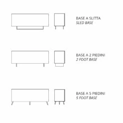 Dressoir In Melamine Gecoat In Spiegelglas Made In Italy - Morgana -Slide Shop credenza in nobilitato rivestita in vetro specchio made in italy morgana 5