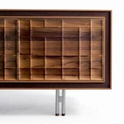 Eigentijds Dressoir Met 3 Houten Deuren Massief Anna -Slide Shop credenza moderna di design con 3 ante in legno massello anna 2