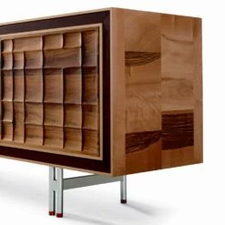 Eigentijds Dressoir Met 3 Houten Deuren Massief Anna -Slide Shop credenza moderna di design con 3 ante in legno massello anna 4