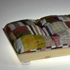 Honden- En Kattenkennel In Massief Hout Met Wasbaar Kussen Made In Italy - Juma -Slide Shop cuccia cani e gatti in legno massello con cuscino lavabile made in italy juma 4