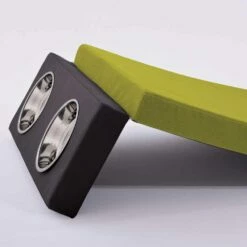 Indoor Hondenmand Met Uitneembare Kommen Gemaakt In Italië - Kommen -Slide Shop cuccia per cani con cuscino rettangolare e ciotole annesse made in italy ciotole 6