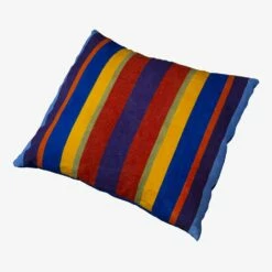 Kussen Van Italiaanse Kunst In Hennep Geschilderd En Met De Hand Genaaid Uniek Stuk