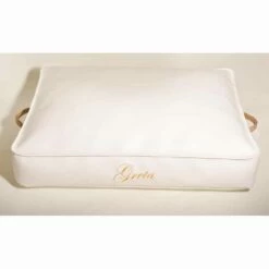 Hond Kussen Bedekt Met Imitatie Lederen Interieur Doggy Cloud -Slide Shop cuscino per cani rivestito in ecopelle doggy cloud per interni 6