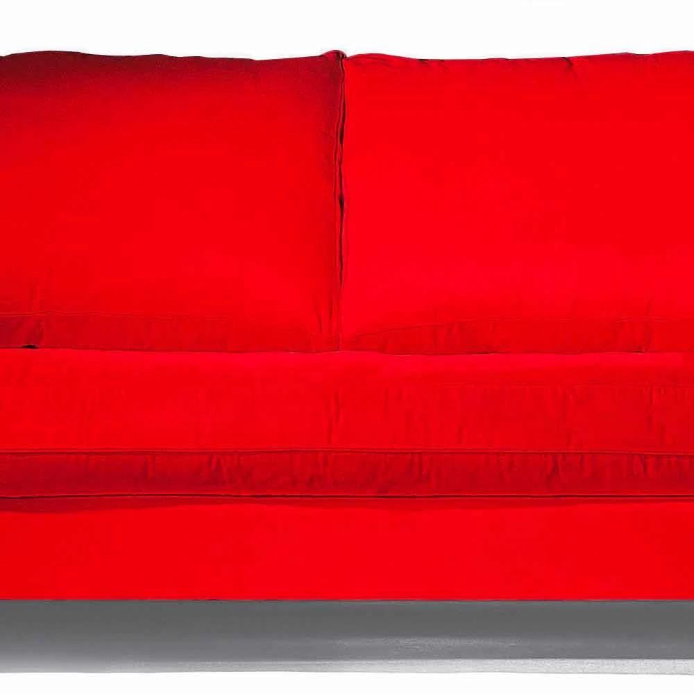 2-zits Katoenen Bank Met Zijkubussen In Mdf Made In Italy - Damascus 3 2-zits Katoenen Bank Met Zijkubussen In Mdf Made In Italy - Damascus - Afbeelding 3