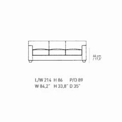 3-zitsbank Bekleed Met Leer Met Walnootpoten Gemaakt In Italië - Alessandria 25 3-zitsbank Bekleed Met Leer Met Walnootpoten Gemaakt In Italië - Alessandria -Slide Shop divano 3 posti rivestito in pelle con piedi in noce made in italy alessandria 12