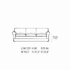 3-zitsbank Bekleed Met Hoogwaardige Stof Made In Italy - Andromeda 9 3-zitsbank Bekleed Met Hoogwaardige Stof Made In Italy - Andromeda -Slide Shop divano 3 posti rivestito in tessuto made in italy di alta qualita andromeda 4