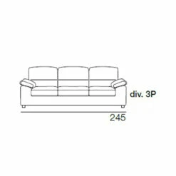 3-zitsbank Met Omkeerbare Poef In Made In Italy-stof - Abudhabi -Slide Shop divano a 3 posti con pouf reversibile in tessuto made in italy abudhabi 7