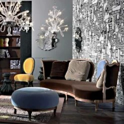 Sofa Luxe Design, 5 Massief Houten Rug, Made In Italy, Manno 8 Sofa Luxe Design, 5 Massief Houten Rug, Made In Italy, Manno -Slide Shop divano design lusso 5 schienali in legno massello made in italy manno 3