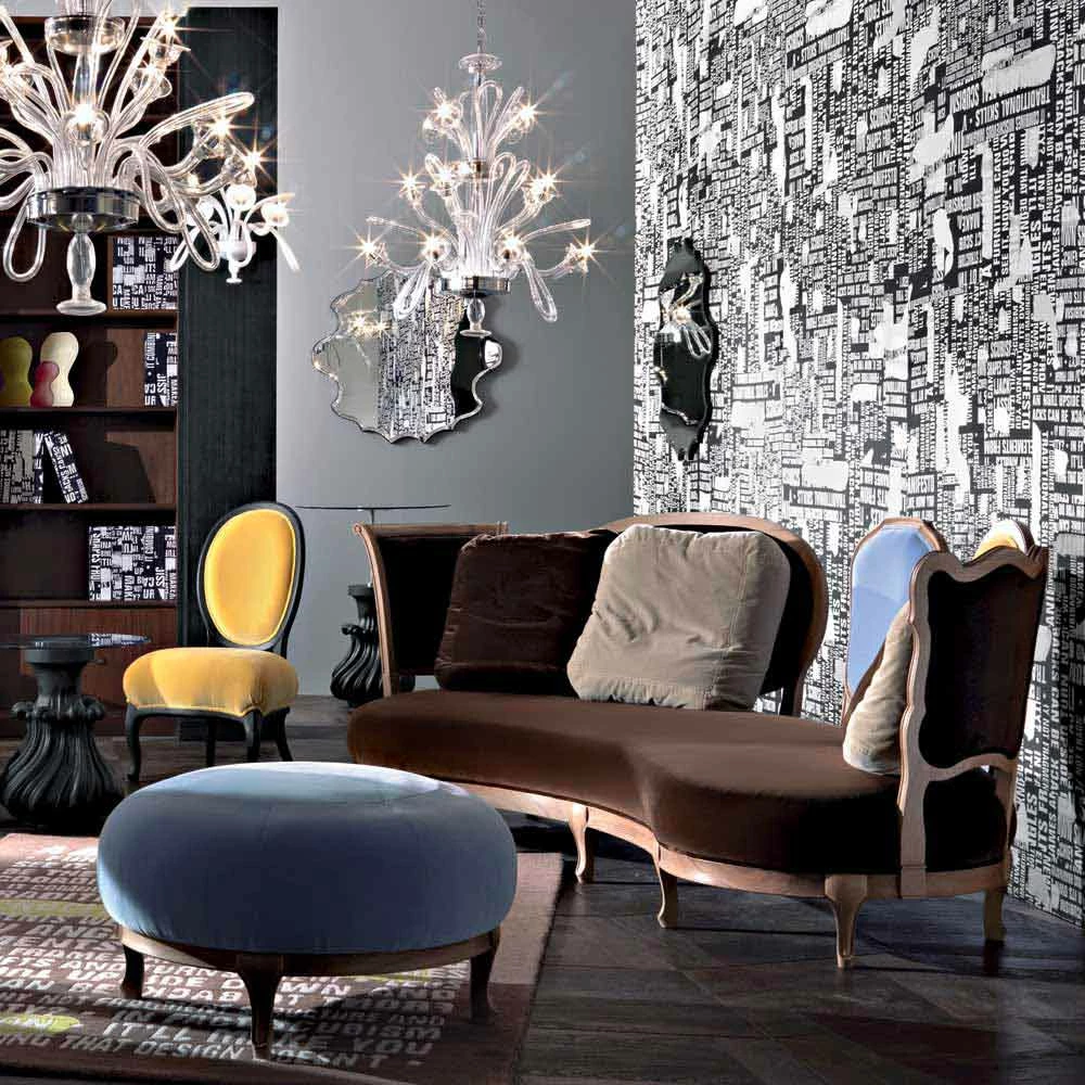 Sofa Luxe Design, 5 Massief Houten Rug, Made In Italy, Manno 4 Sofa Luxe Design, 5 Massief Houten Rug, Made In Italy, Manno - Afbeelding 4