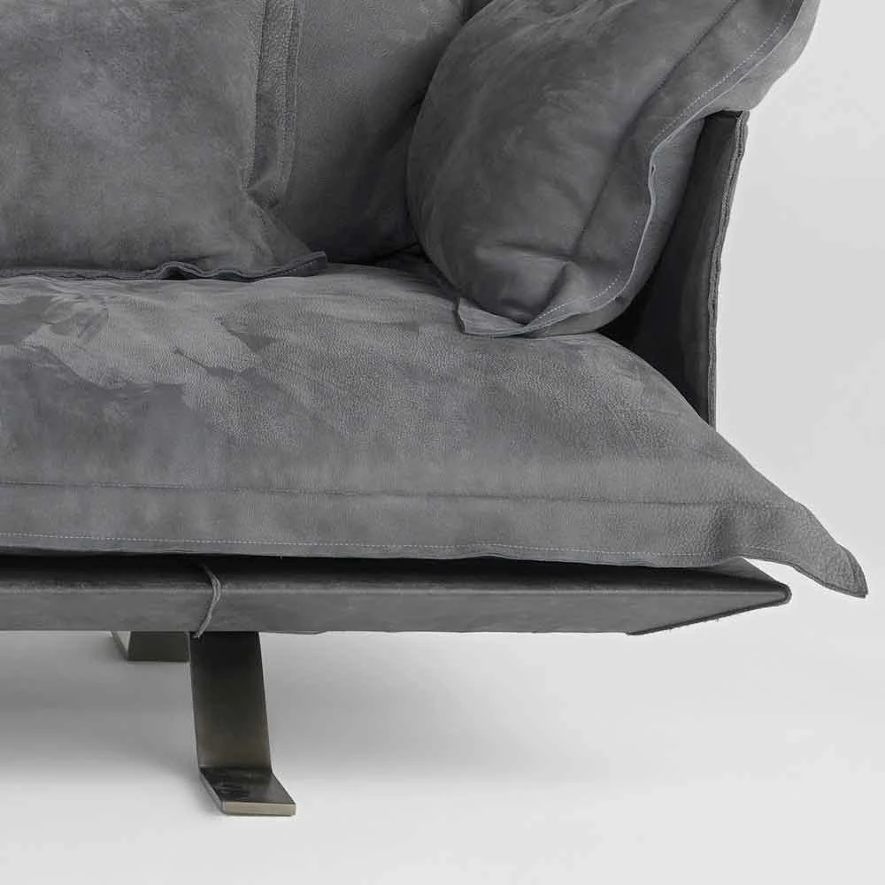 Moderne Bank Ontwerp Shita Huid, 170, 220 Of 250 Cm 4 Moderne Bank Ontwerp Shita Huid, 170, 220 Of 250 Cm - Afbeelding 4