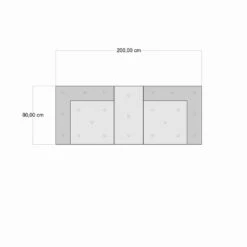 Tweezitsbank Gestoffeerd In Etnisch Design Gekleurde Stof - Vezel -Slide Shop divano due posti imbottito in tessuto colorato di design etnico fibra 5