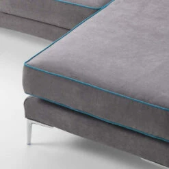 Stoffen Bank Met Schiereiland-poef En USB-aansluiting Made In Italy - Tenerife 8 Stoffen Bank Met Schiereiland-poef En USB-aansluiting Made In Italy - Tenerife -Slide Shop divano in tessuto con pouf penisola e presa usb made in italy tenerife 2