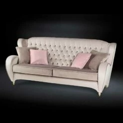Sofa Fluwelen Gewatteerde Werkstijl New Classic Schinke