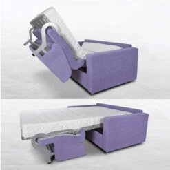 2- Of 3-zits Slaapbank In Verwijderbare Stof Made In Italy - Geneviev -Slide Shop divano letto a 2 o 3 posti in tessuto sfoderabile made in italy geneviev 4