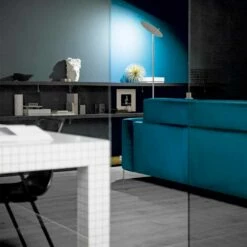 Slaapbank In Petrol Stof Met Verchroomd Onderstel Made In Italy - Ranuncolo 12 Slaapbank In Petrol Stof Met Verchroomd Onderstel Made In Italy - Ranuncolo -Slide Shop divano letto in tessuto petrolio con base cromata made in italy ranuncolo 6