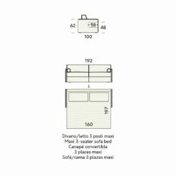 Slaapbank In Lichtroze Stof Met Witte Rand Made In Italy - Poppy 14 Slaapbank In Lichtroze Stof Met Witte Rand Made In Italy - Poppy -Slide Shop divano letto in tessuto rosa pallido con bordo bianco made in italy papavero 1